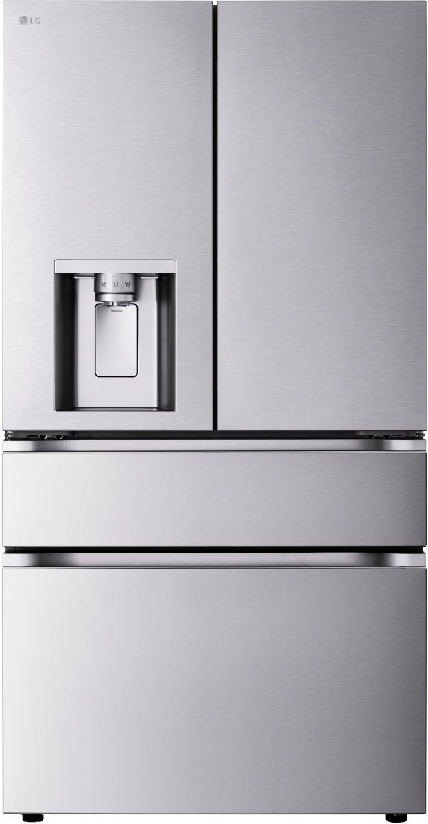 LG 36" 28.6 Cu. Ft. PrintProof™ Stainless Steel French Door Refrigerator with Dual Ice Maker-0