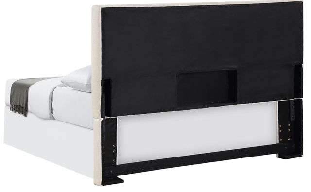 Coaster® Pirro Sand Full/Queen Panel Upholstered Headboard -3