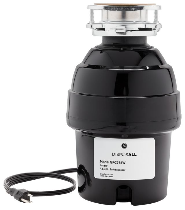 GE® Disposall® 3/4 HP Continuous Feed Garbage Disposal
