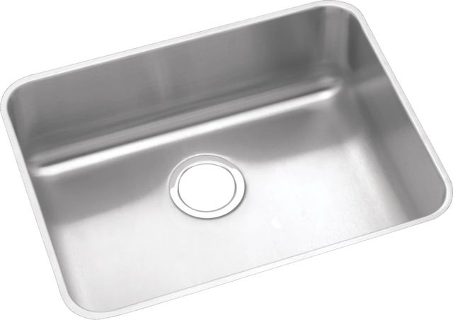 Elkay Lustertone® Lustrous Satin 24" Single Bowl Undermount ADA Sink-0