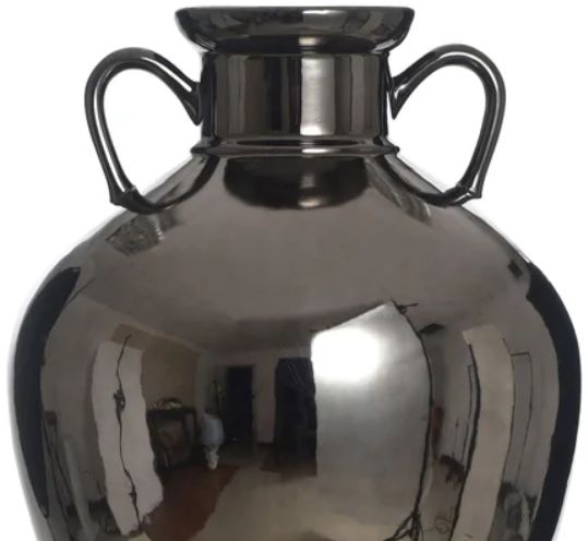 Stylecraft Dann Foley Lifestyle Metallic Black Vase-1