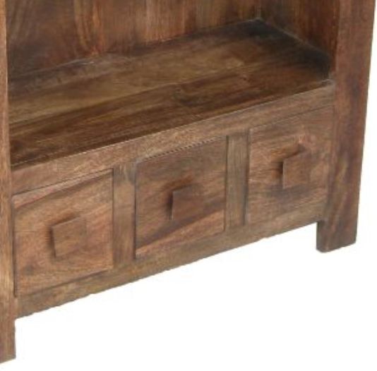 Jaipur Furniture Dakota Dark Brown Small Bookcase-2