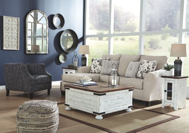 Benchcraft® Abney Driftwood Sofa Chaise-2