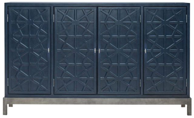 Liberty Furniture Braxton Azure Blue Accent Cabinet-2