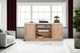 Sunny Designs™ Rowan Light Gray/Wheat Media Console-3