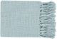 Surya Tilda Aqua 59"x51" Throw Blanket-0