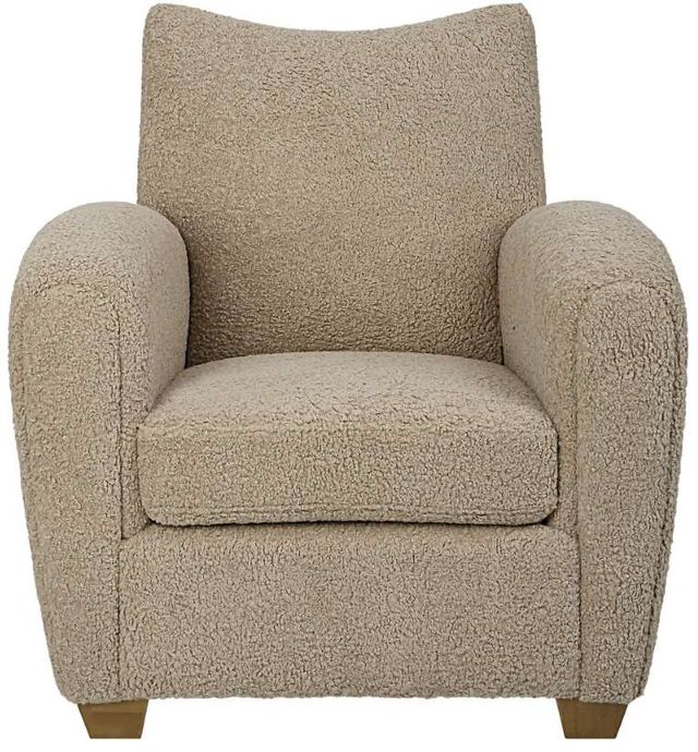 Uttermost® Teddy Latte Accent Chair-3