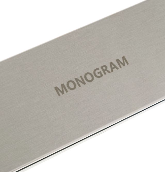 Monogram® 30" Stainless Steel Built In Microwave Trim Kit-4