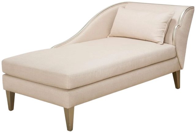 Michael Amini® Camden Court™ Pearl/Platinum Left-Arm Facing Chaise-3