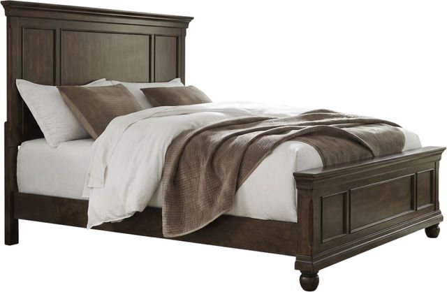 Liberty Furniture Rustic Traditions 4-Piece Rustic Cherry King Panel Bedroom Set-1