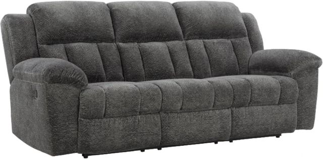 Signature Design by Ashley® Frohn Graphite Reclining Sofa-0