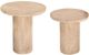 Zuo® Modern Fenith 2-Piece Beige/Natural Accent End Table Set-1