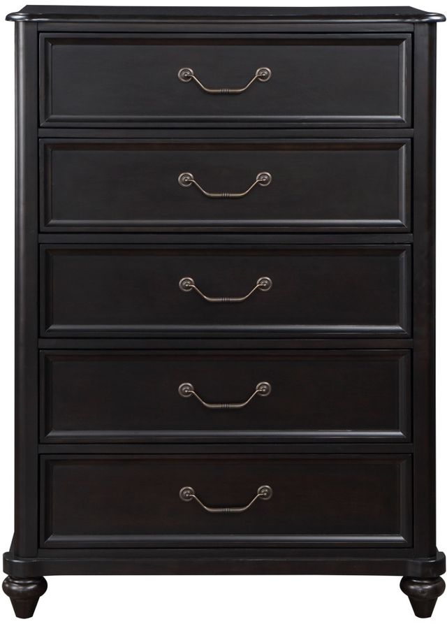 Mazin Furniture Herman Gray Brown Chest-0