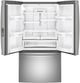 GE® 36" 28.8 Cu. Ft. Fingerprint Resistant Stainless Steel French Door Refrigerator-2