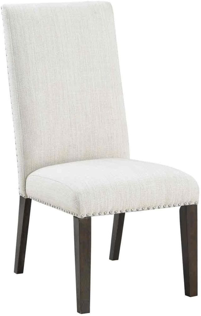 Steve Silver Co. Hutchins Cream/Dusty Espresso Dining Side Chair-0