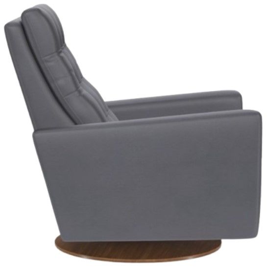 American Leather® Customizable Como Echo Leather Recliner-2