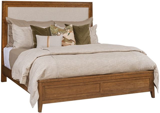 Kincaid® Aspire Affinity Beige/Brown Queen Upholstered Panel Bed
