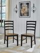 Signature Design by Ashley® Wildenauer Black/Brown Dining Side Chair-1