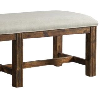 Legacy Classic Carroll Beige/Coffee Bench-1