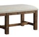 Legacy Classic Carroll Beige/Coffee Bench-1