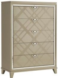 Mazin Furniture Bijou Champagne Chest-1