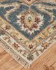 Feizy Bhatia Ivory/Medium Blue 5' x 8' Rug-1