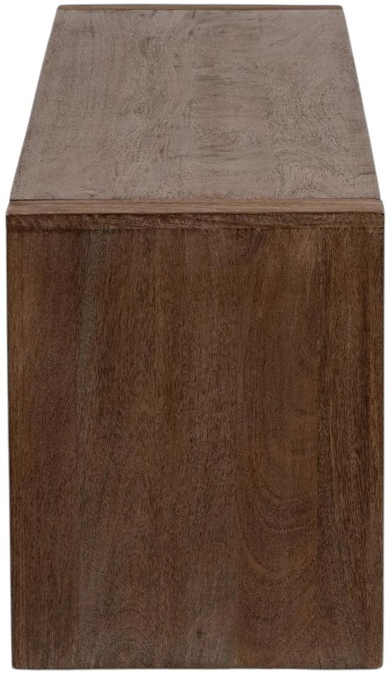 Classic Home Glendale Toasted Chestnut 64" Dining Bench-3
