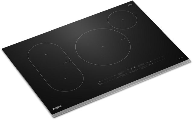 Whirlpool® 30" Stainless Steel Intelligent Induction Cooktop with Temp Cook™ Technology-2