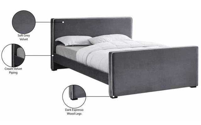 Meridian Furniture Dillard Grey Queen Bed-2