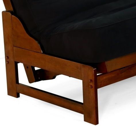 Night & Day Furniture™ Eureka Black Walnut Queen Nesting Futon-1