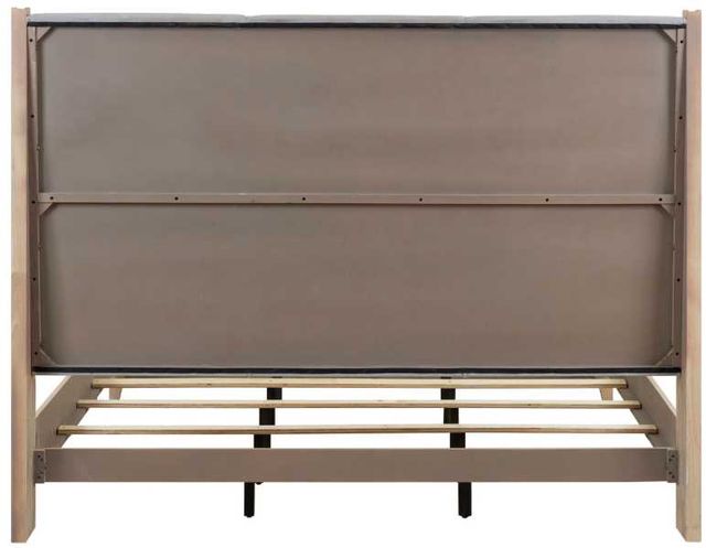 Liberty Furniture Brentwood Sandstone/Taupe King Upholstered Panel Bed-3