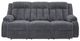 Signature Design by Ashley® Observation Steel Power Reclining Sofa with Drop Down Table-3