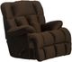 Catnapper® Cloud 12 Chocolate Rocker Recliner-0