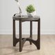 Liberty Furniture Cascade 3-Piece Wire Brush Rustic Brown Table Set with Gray Concrete Top -4