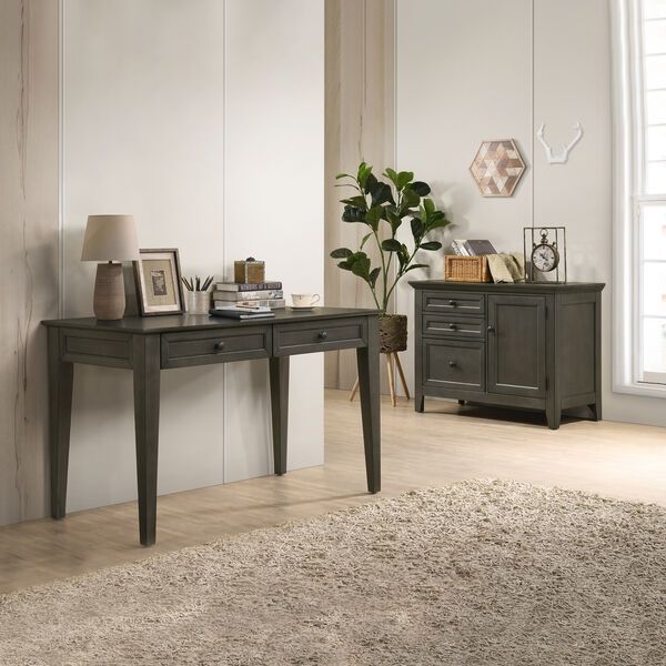 Intercon San Mateo Gray Writing Desk-1