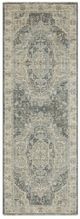 Karastan® Adalia Kumra Dark Gray 3' x 7' Runner Rug-0