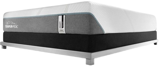 Tempur-Pedic® TEMPUR-Adapt® Medium Hybrid King Mattress and TEMPUR-Flat™ High Profile Foundation-3