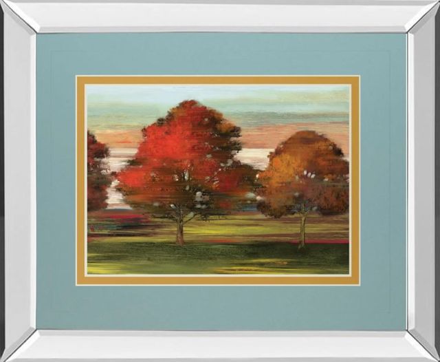 Classy Art Tress in Motion by Alison Pearce Mirror Framed Wall Art-0