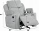 ACME Furniture Galya Light Gray Manual Glider Recliner-2