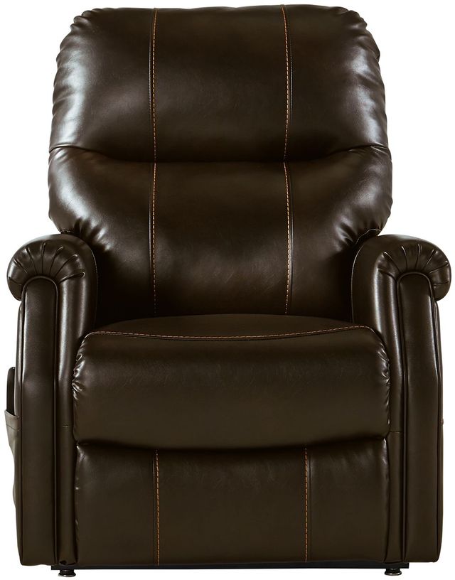 Signature Design by Ashley® Markridge Chocolate Power Lift Recliner-2