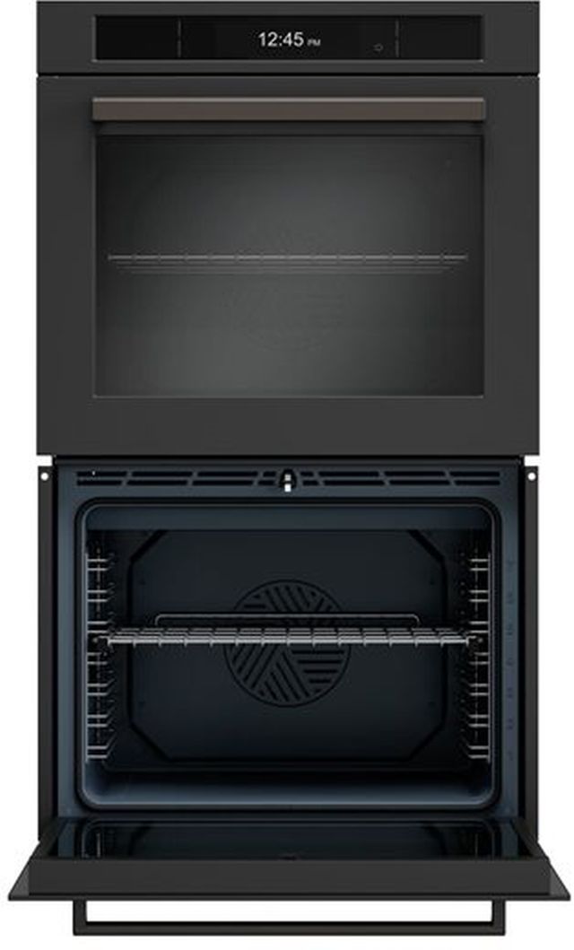 Bertazzoni Professional Series 30'' Carbonio Double Electric Wall Oven with Steam-2