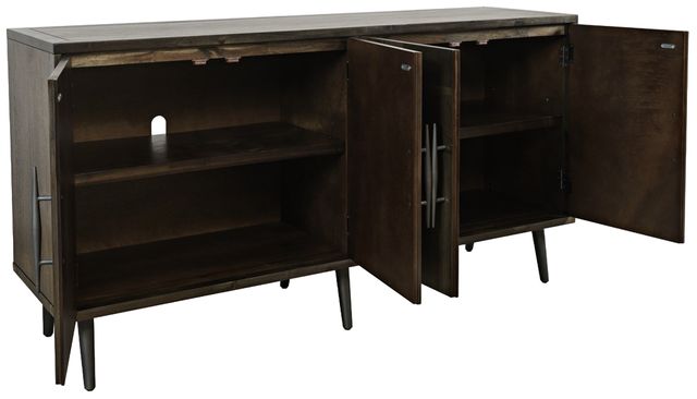 Jofran Inc. Colhane Walnut 4-Door Accent Cabinet-3