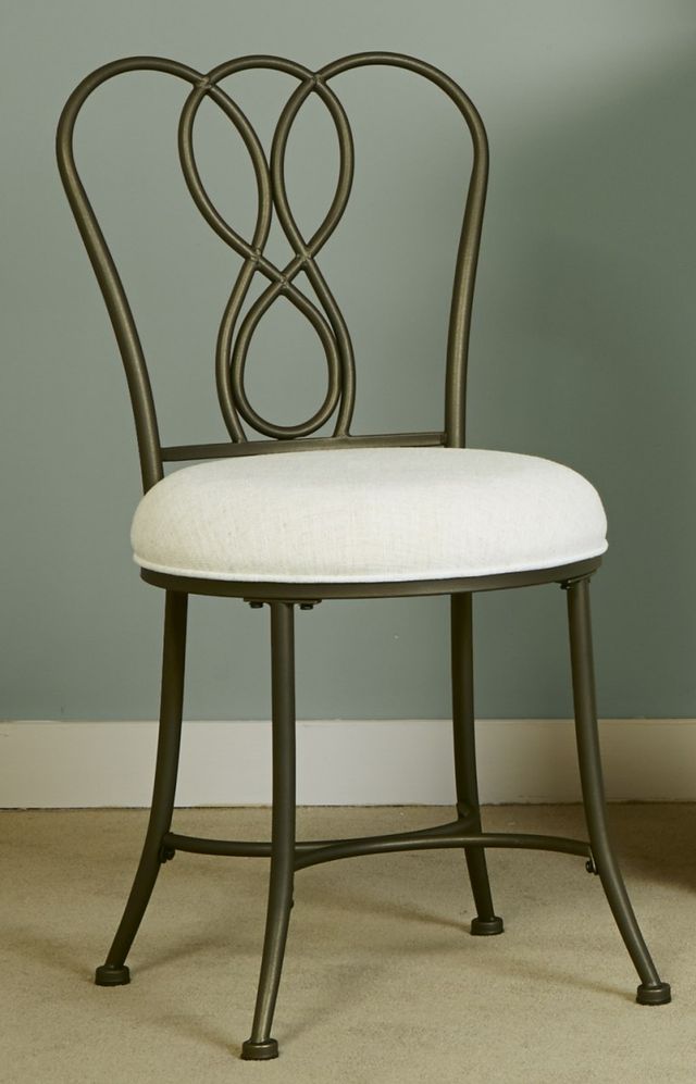 HH2 Home Christina Bronze/Cream Vanity Stool-3