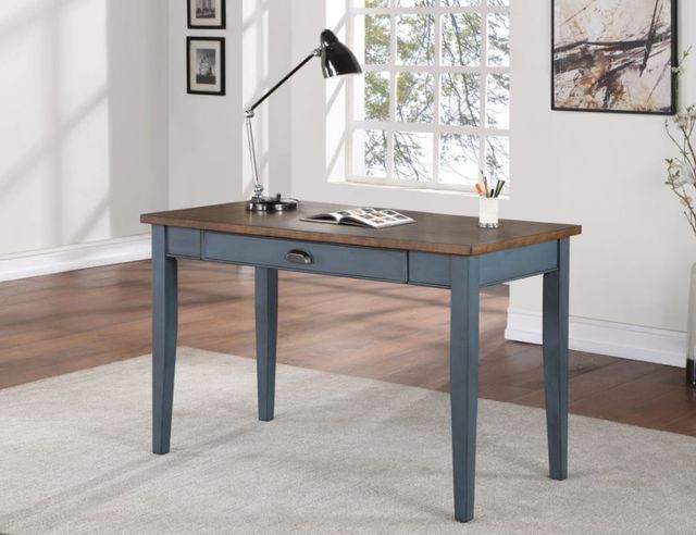 Martin Furniture Fairmont Dusty Blue Writing Table-2