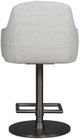 Vanguard® Furniture Michael Weiss Weldon Norfolk Nickle/Satin Grey Counter Stool-2