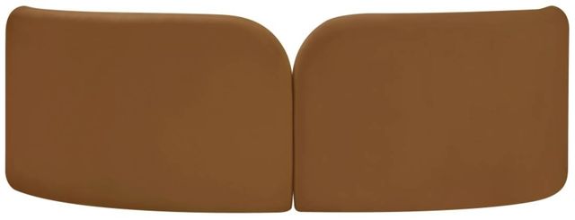 Meridian Furniture Daphne Saddle Velvet Sofa-2