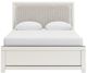 Signature Design by Ashley® Zuraleus 4-Piece White Queen Upholstered Panel Bedroom Set-1