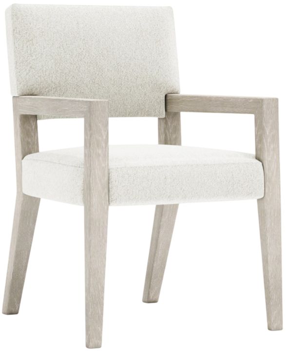 Bernhardt Tempo Larza/White Arm Chair-0