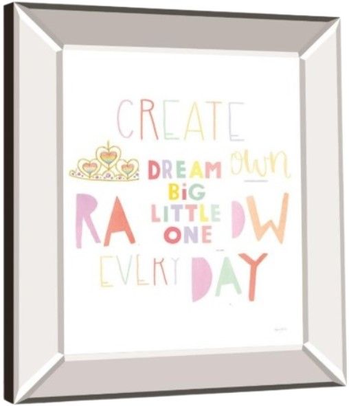 Classy Living Ann Kelle Dream Big Little One 22" Wall Art-2