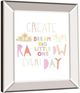 Classy Living Ann Kelle Dream Big Little One 22" Wall Art-2
